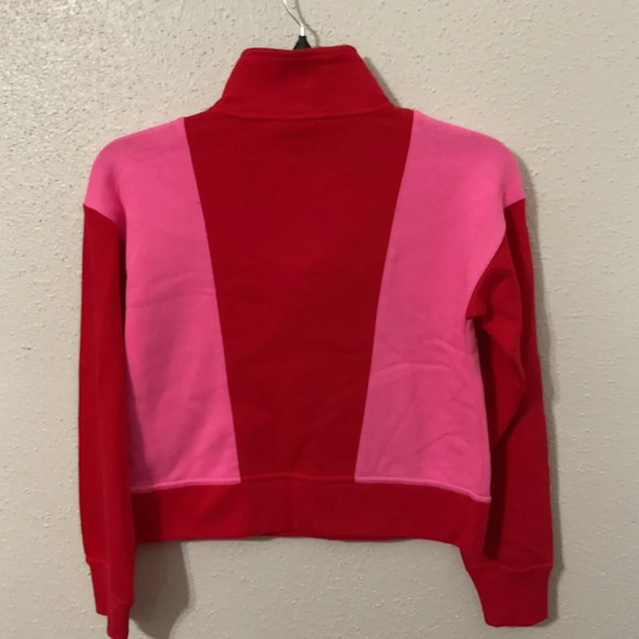 ID Ideology Pink & Red Big Girls Colorblocked Jogging Set Size 10 / 12 NWT - Picture 2 of 6